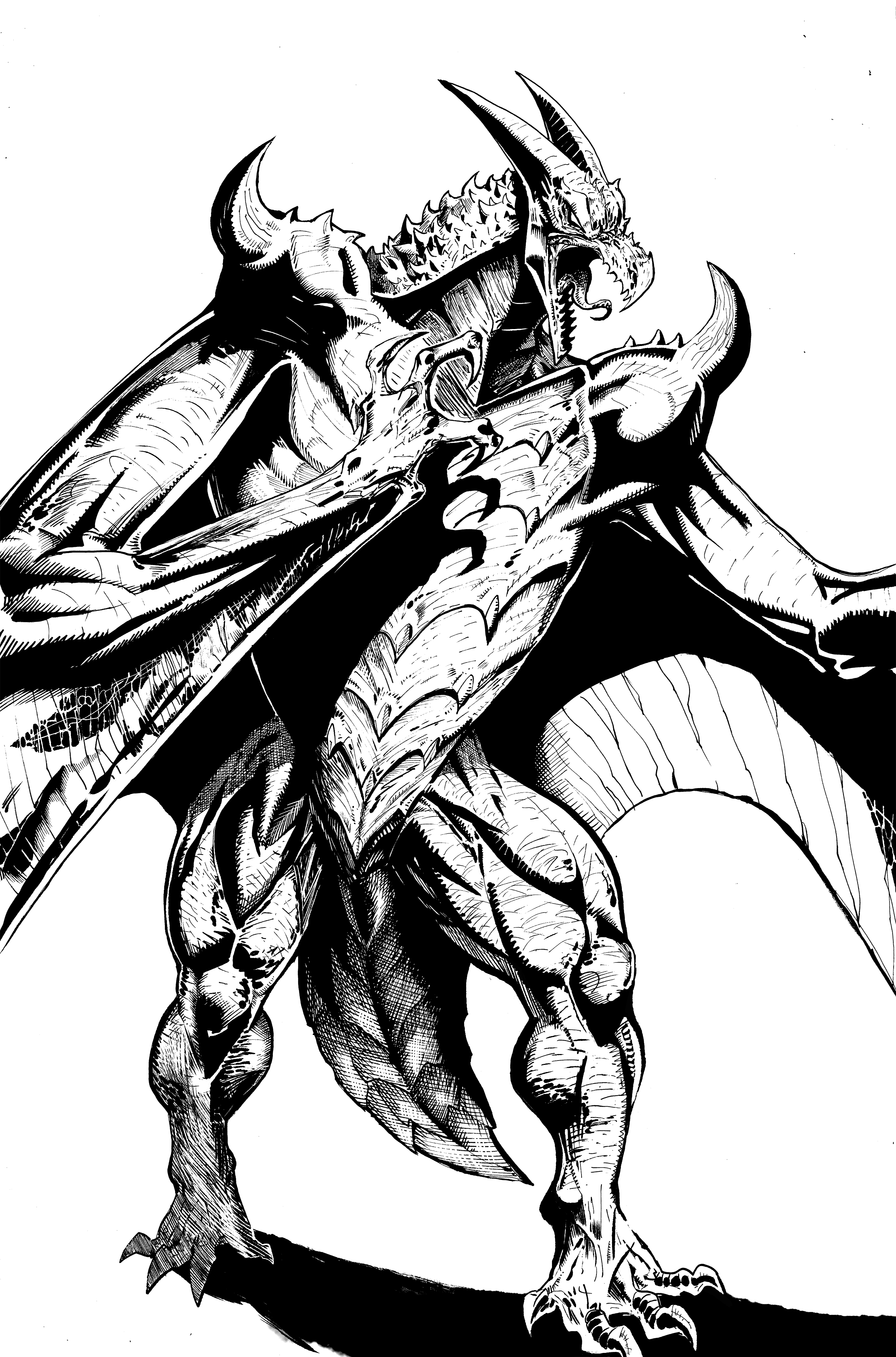 Rodan Redesign by ChristianWillett on DeviantArt