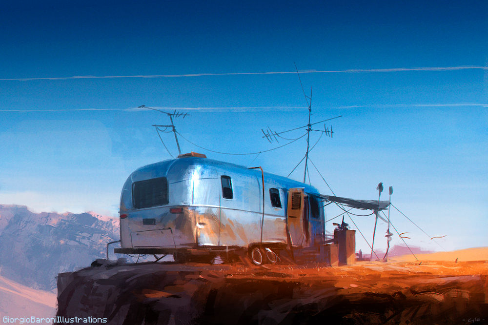 Desert Outpost by giorgiobaroni