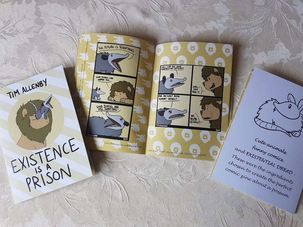 Existence is a Prison - Zine 02 by timsplosion Existence is a Prison - Zine 02 by timsplosion