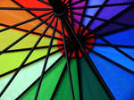 Rainbow Umbrella by mental3pal by unseen-photographers