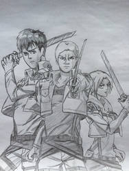 Reiner, Bertolt and Annie