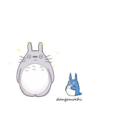 Totoro Pixel Gif By Dinoxmite On Deviantart