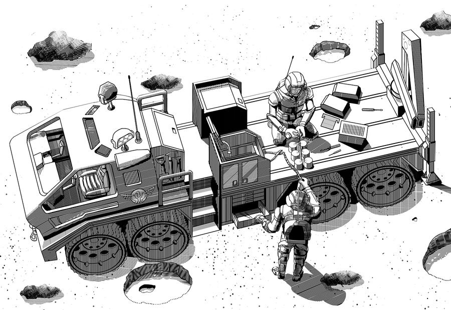 Rover Comic Illustration by JoshCalloway on DeviantArt