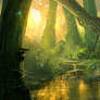 MTGO Academy Tranquil Forest