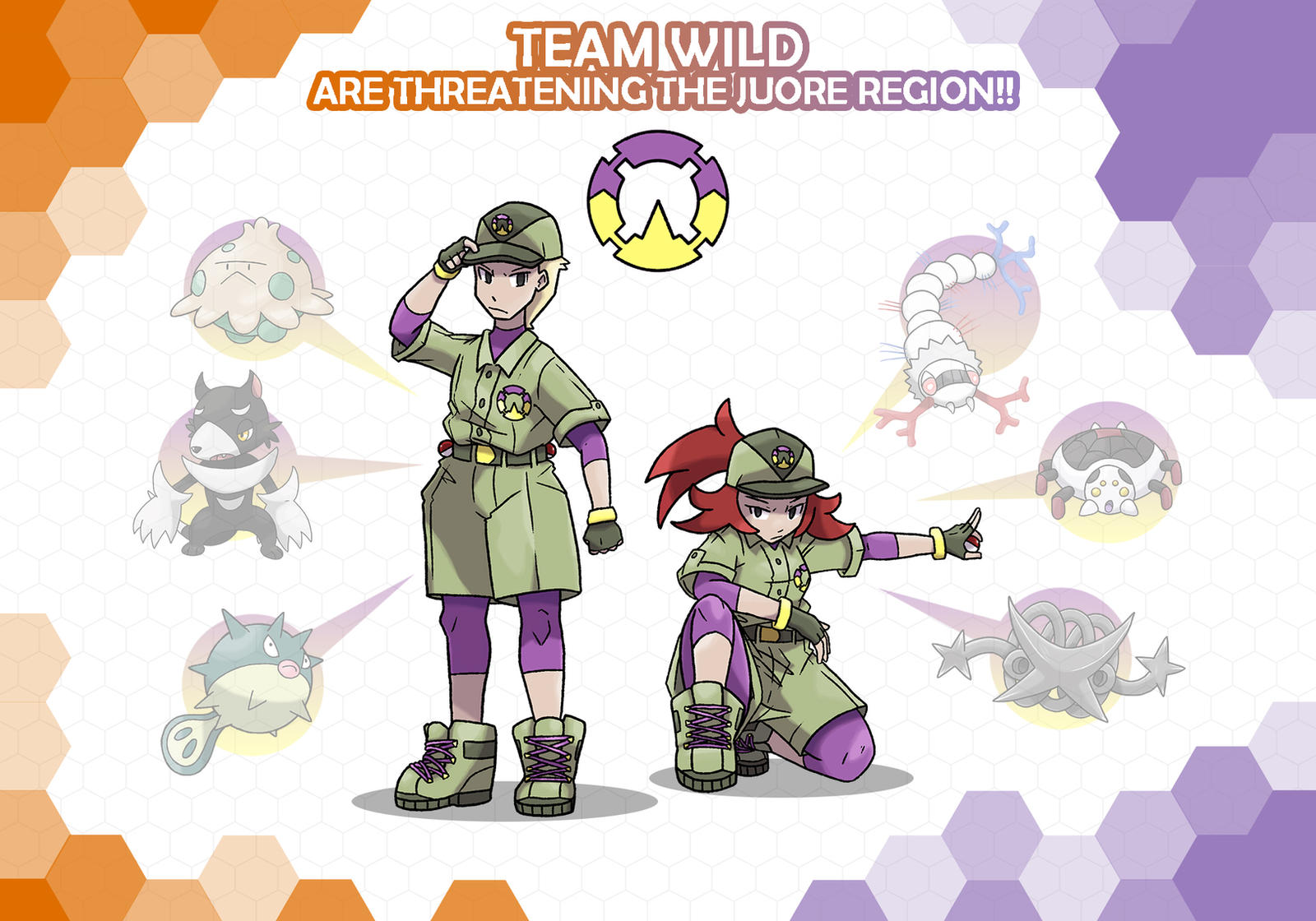 Ah-lee-breon can you guess why I named it that? #bdsp #fakemon #eeve