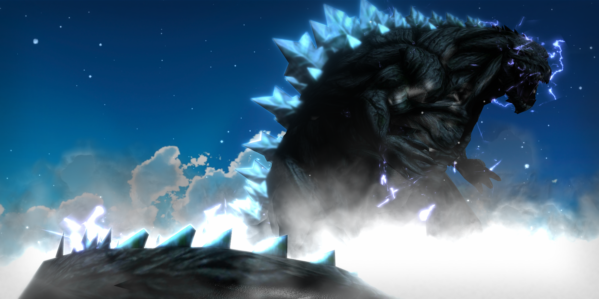 Godzilla Earth and Blu SFM by RoboBlu2003 on DeviantArt