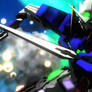 Gundam Exia in action