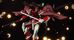 Astray Gundam + No-Name Rifle + I.W.S.P Pack by Mr-Mecha-Man