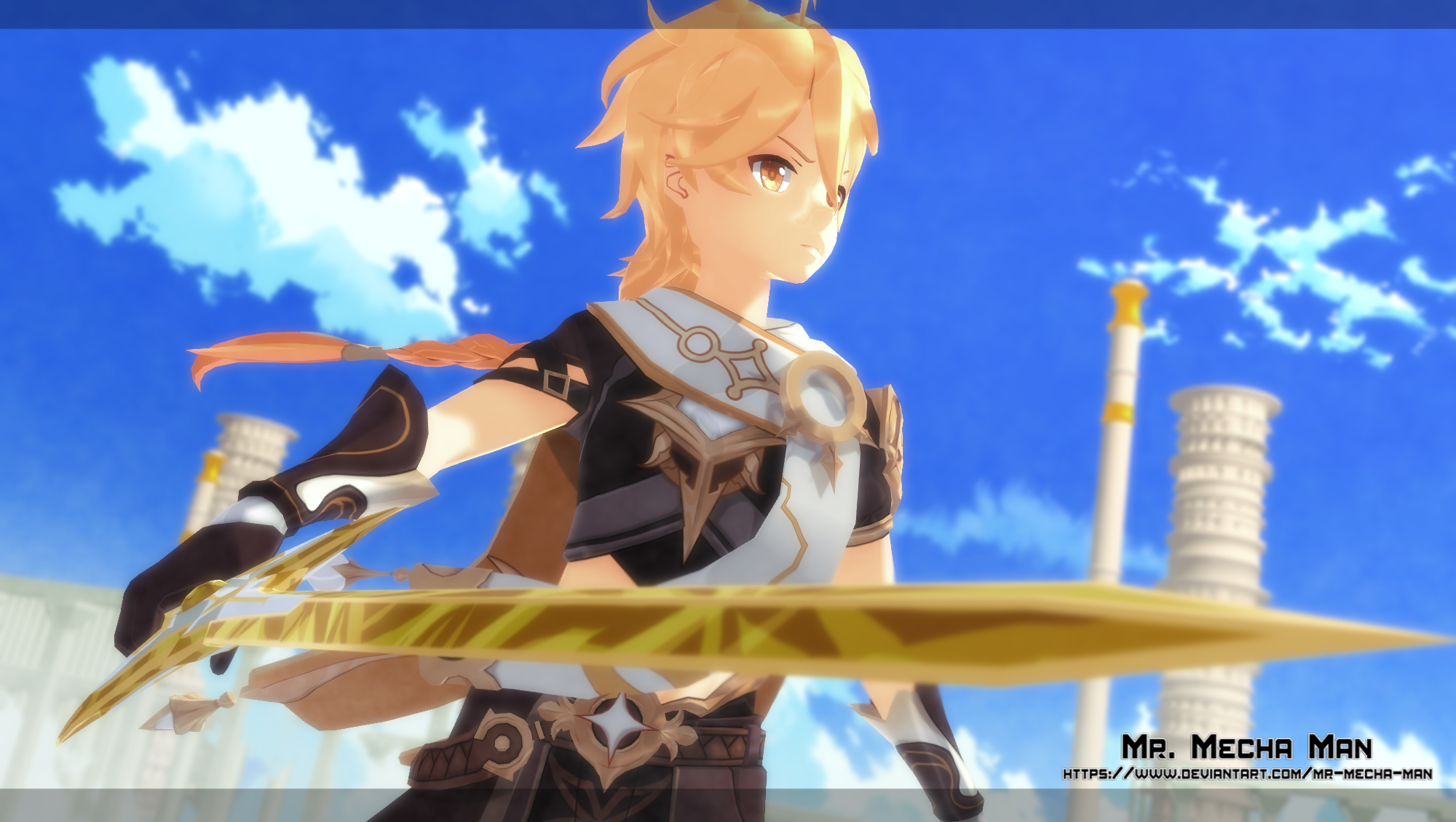 Genshin Impact - Aether by Mr-Mecha-Man on DeviantArt