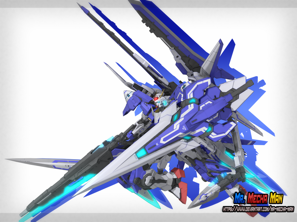 00 XN Raiser Seven Swords/G Full Armament by Mr-Mecha-Man on DeviantArt