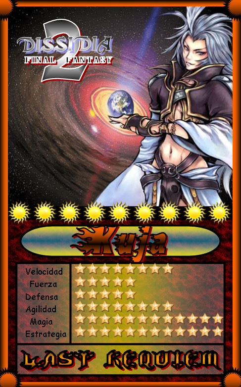 kuja card dissidia 2 by arisxs on DeviantArt