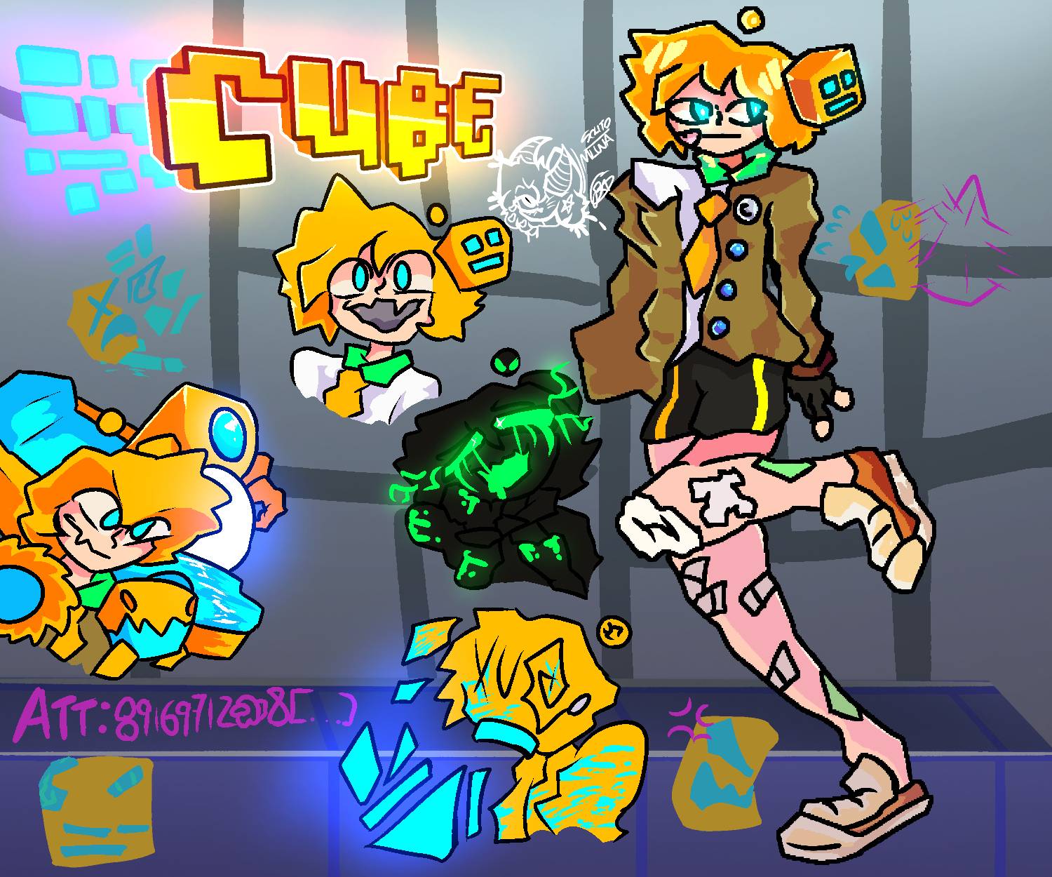 Humility Cube Humanized cube by ImSolito on DeviantArt