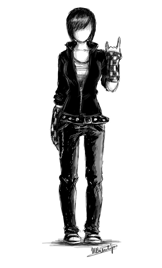 Emo Girl by StepHill on DeviantArt