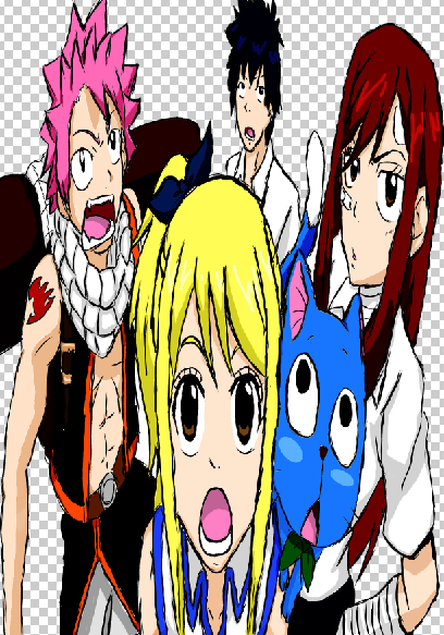 Team Natsu starin at you