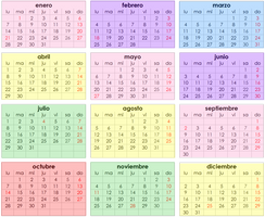 Calendario Para Tutorial