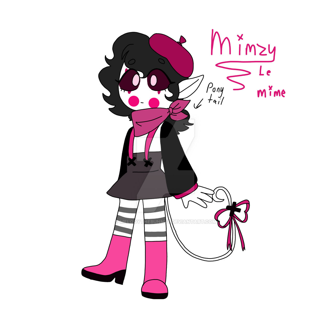 A deltarune oc I nearly forgotten about by MelodyTheBunny8 on DeviantArt