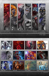 2010 Fantasy Calendar by Cyzra