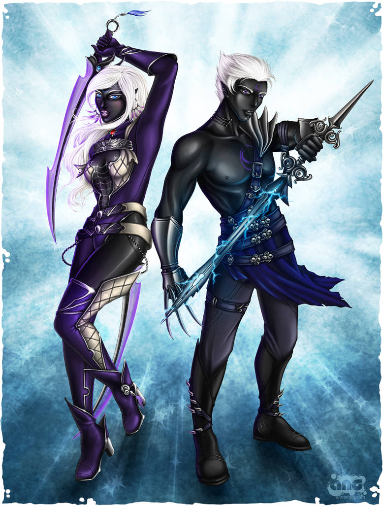 Drow Guardians by Cyzra on DeviantArt
