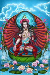 White Tara by Cyzra