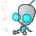 Pixel Gir -robot form- by InvaderMax