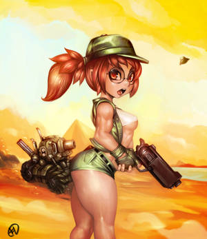 Fio fan art - Metal Slug