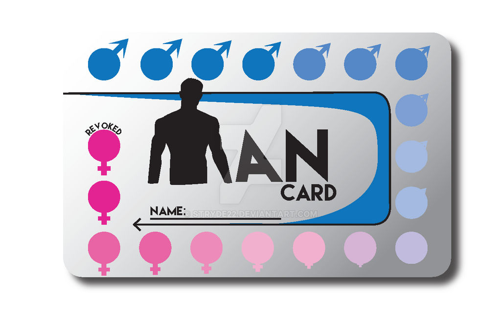 Man Card Man Card by Stryde22 on DeviantArt