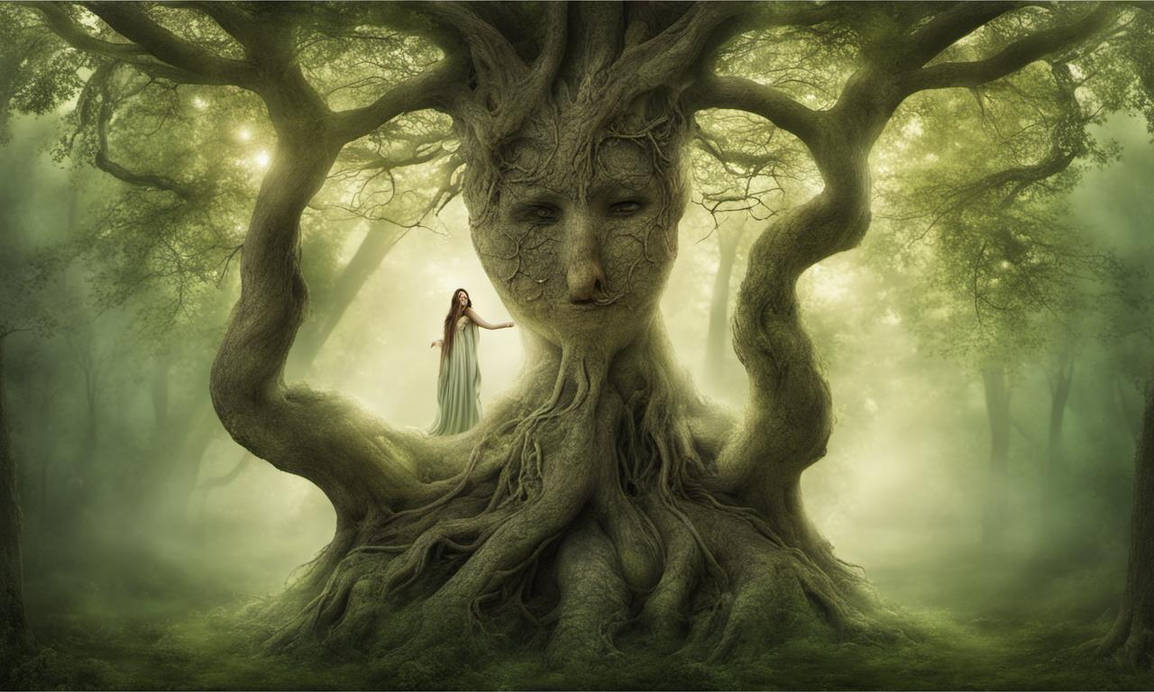 Tree Ents Deviantart ENT, goddess mother, nature, nymph, spirit, tree by Feather4100 on ...