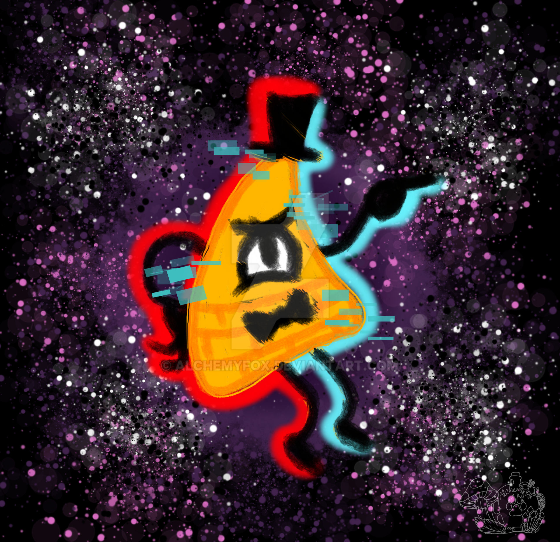 Bill Cipher by AlchemyFox on DeviantArt