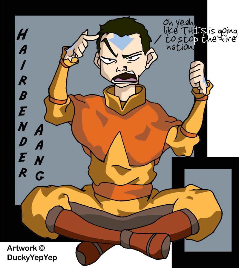 Hairbender Aang