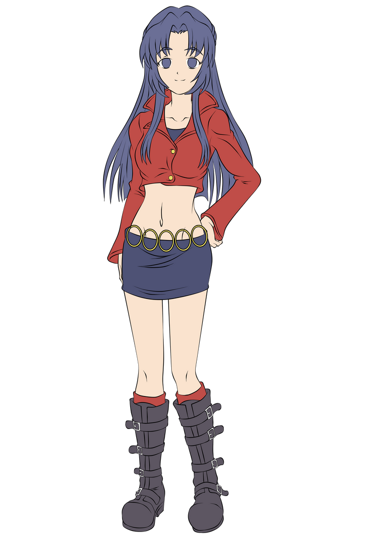 Ryoko base colors by darthplegias on DeviantArt