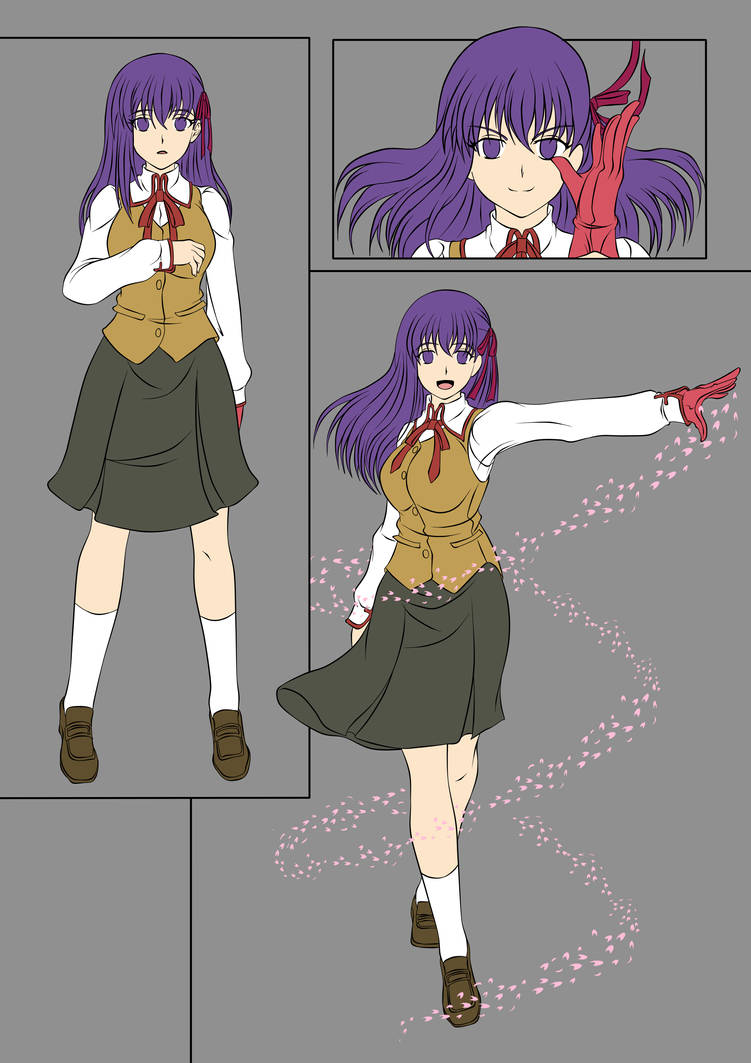 Sakura Transformation Sequence 1/3 preview by darthplegias on DeviantArt