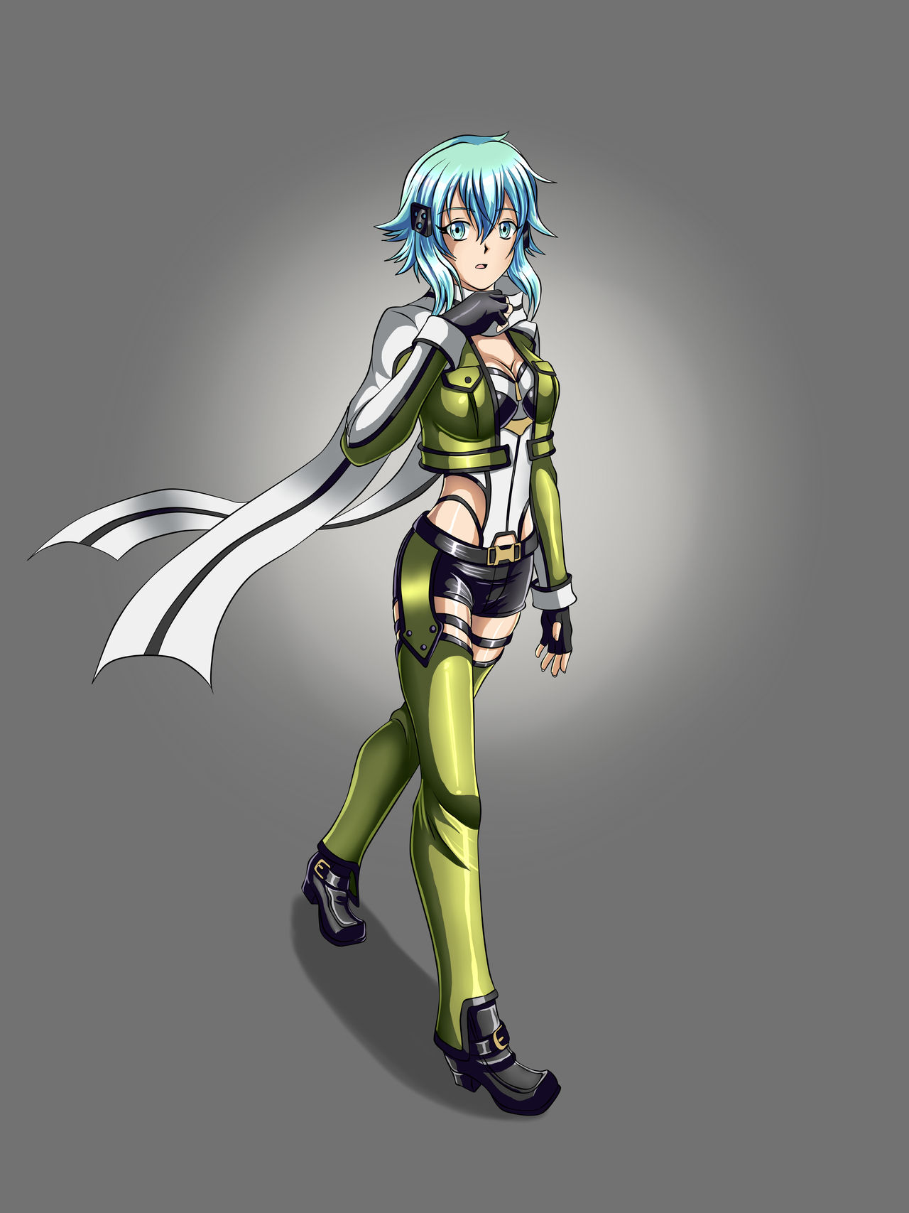 Sinon by darthplegias on DeviantArt