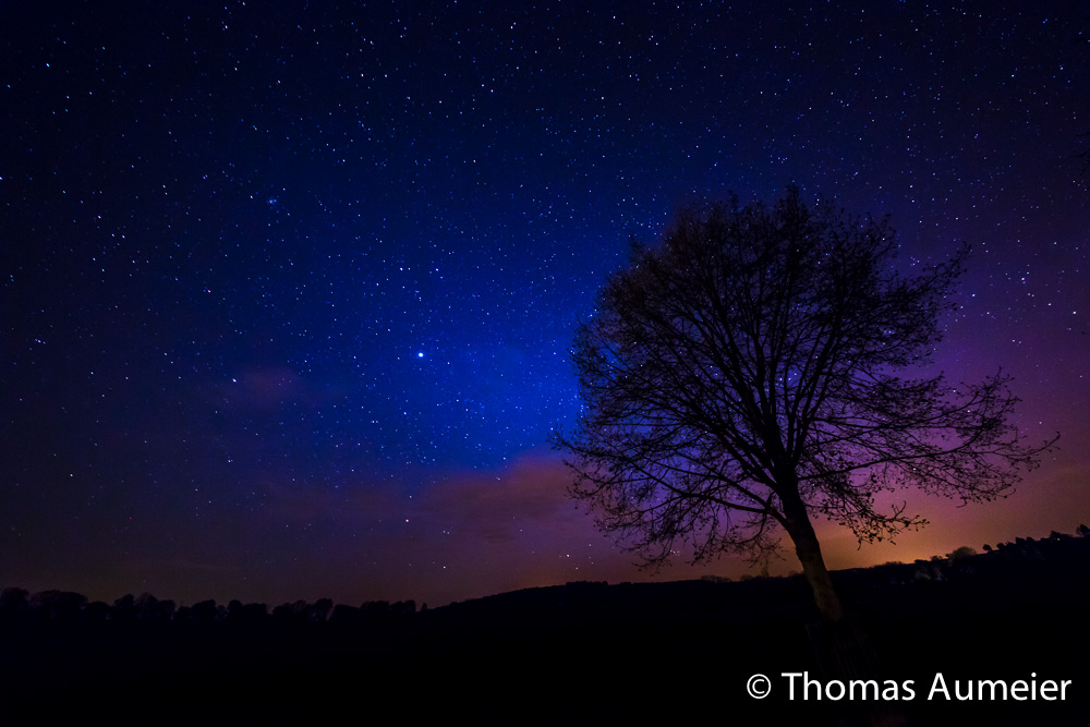 Sunset and Stars