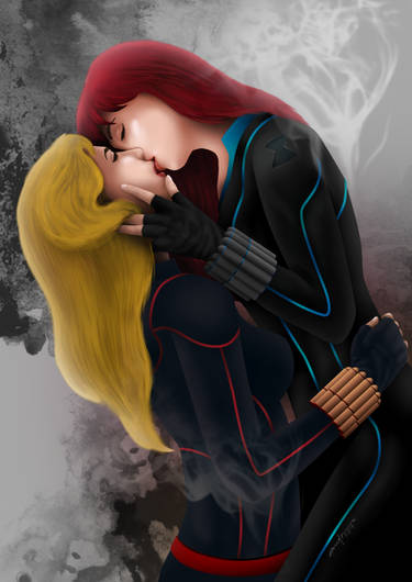 Black Widow Vs Crimson Widow