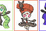 Meloetta: Aria, Pirouette and.. Gothic? Sprites