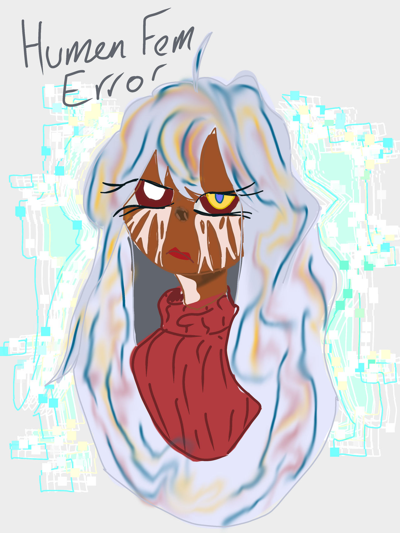 Female Error Female Human Error Sans by Nevannah on DeviantArt