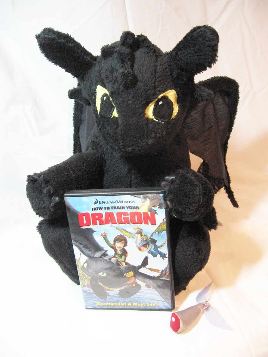 HTTYD: Toothless plushie