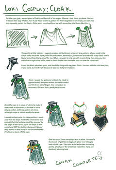 Loki cosplay guide: Cape