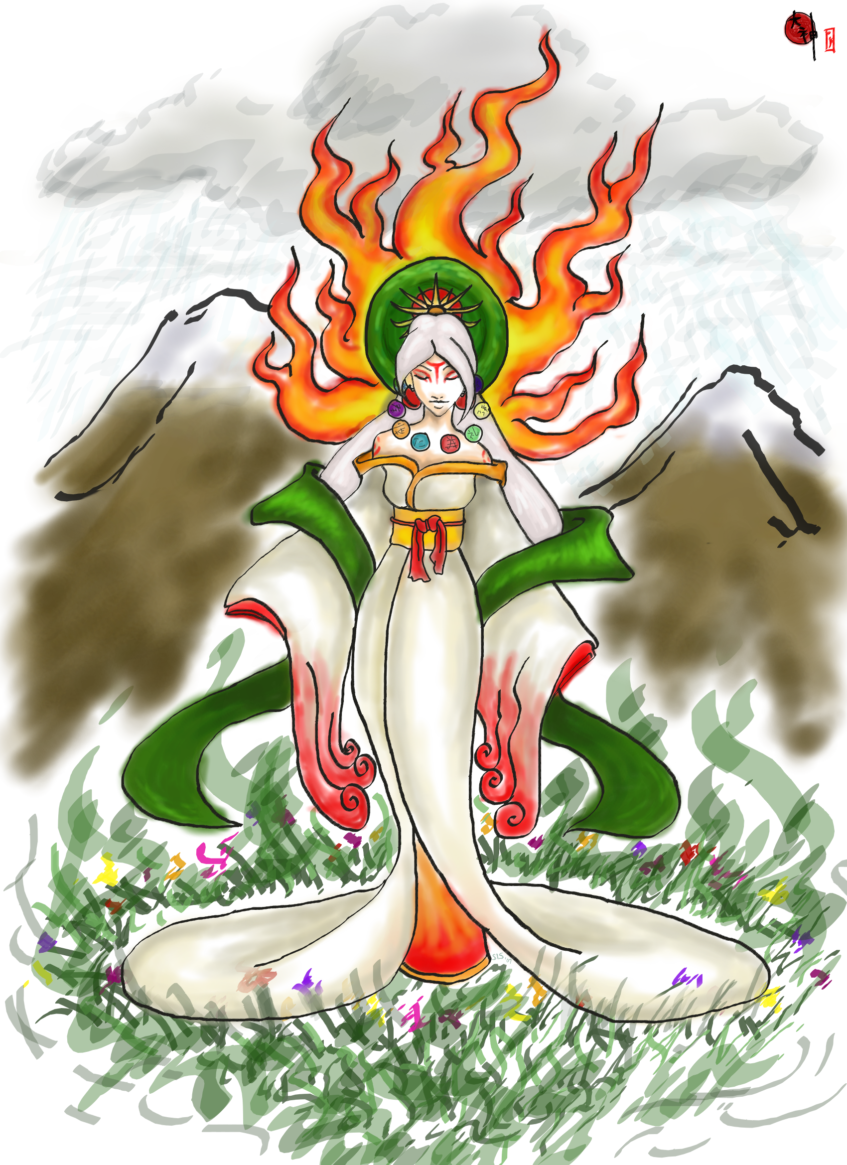 Amaterasu...colored