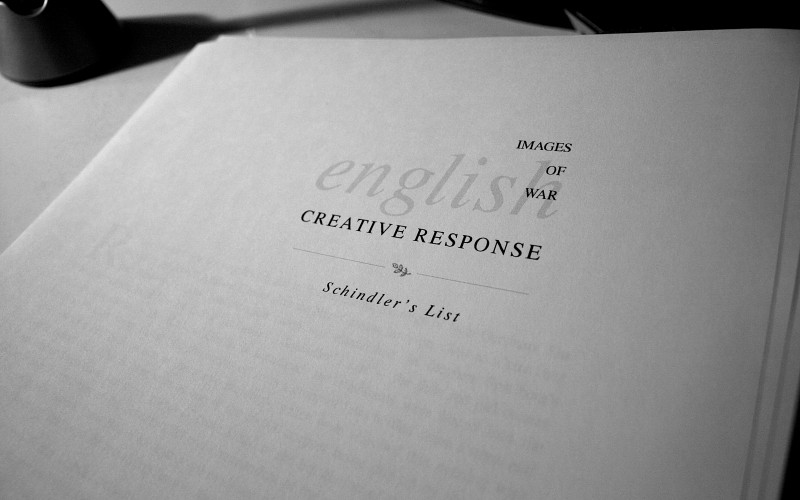 Response title typography