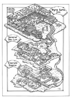 Ogre Gate Inn Dungeon Map