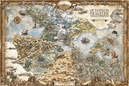 Octopath Traveler Map