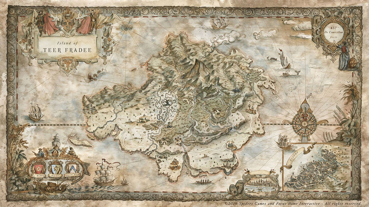 Остров рпг. Старая карта. Старинная карта острова.