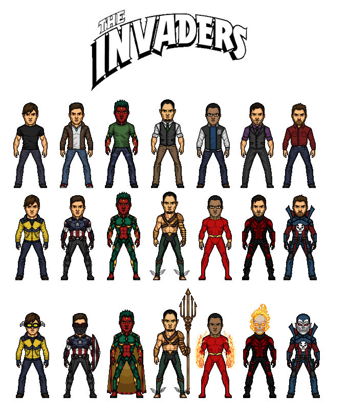 DeviantART Invaders by Comicboy02 on DeviantArt