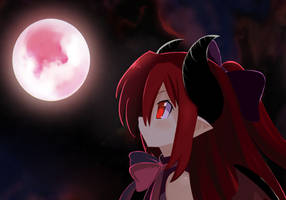 The red moon