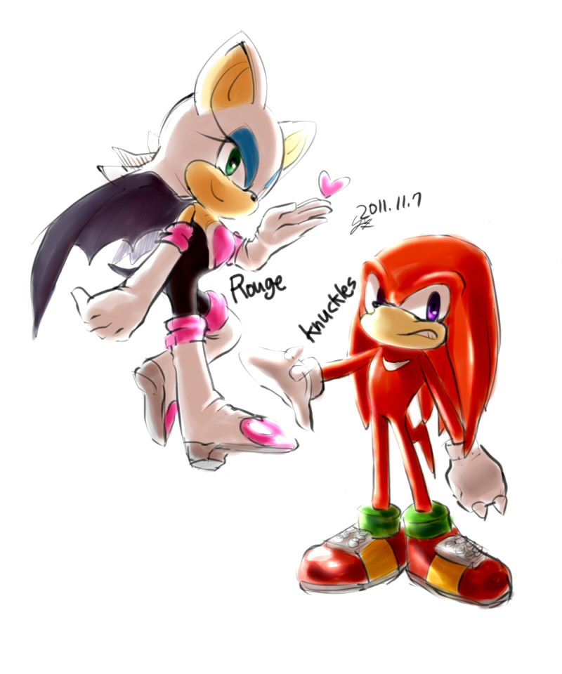 Knuckles and Rouge