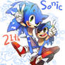 Happy 21th Sonic