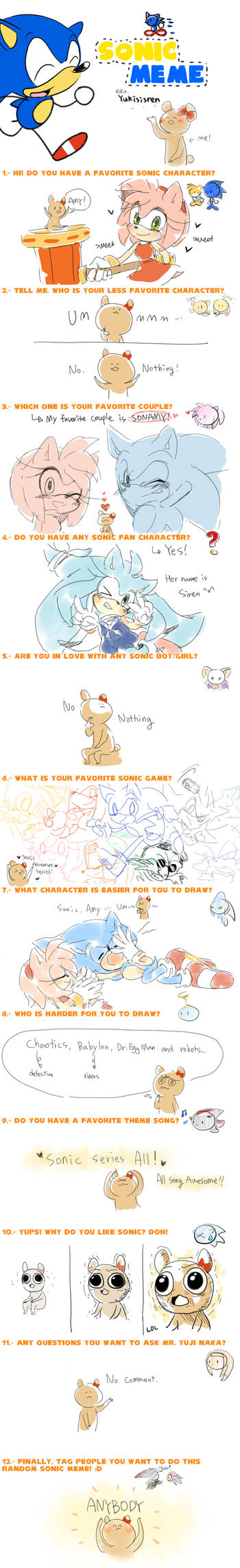 Sonic Meme by Hanybe on DeviantArt