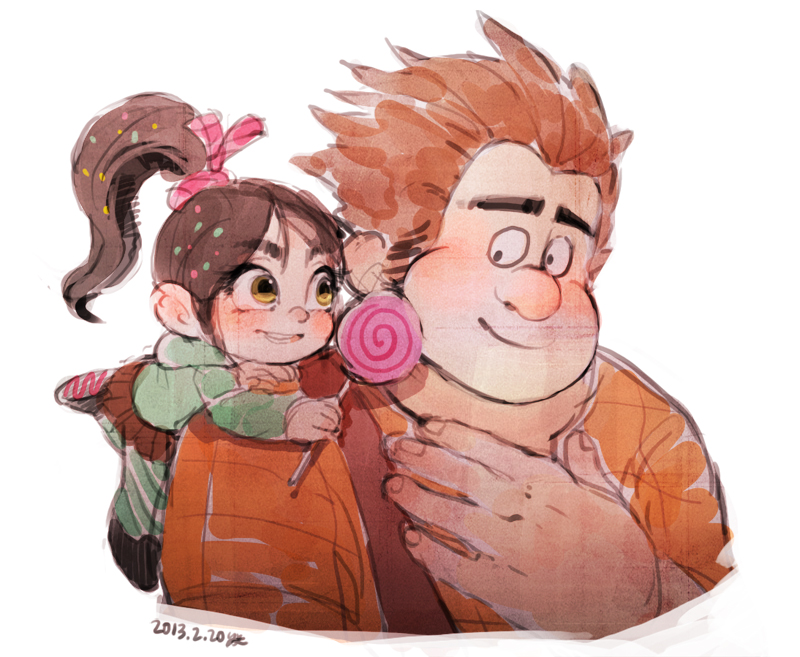 Vanellope and Ralph