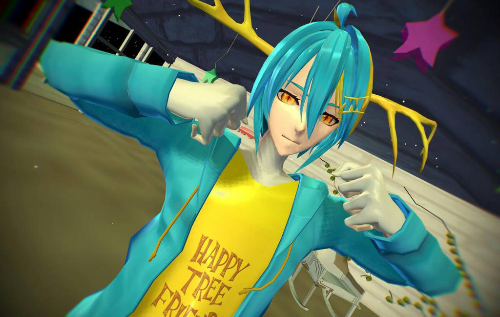HTF MMD-Lumpy by Adishiro on DeviantArt